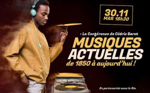Lire la suite à propos de l’article Mar. 30/11 : MUSIQUES ACTUELLES de 1850 à aujourd’hui